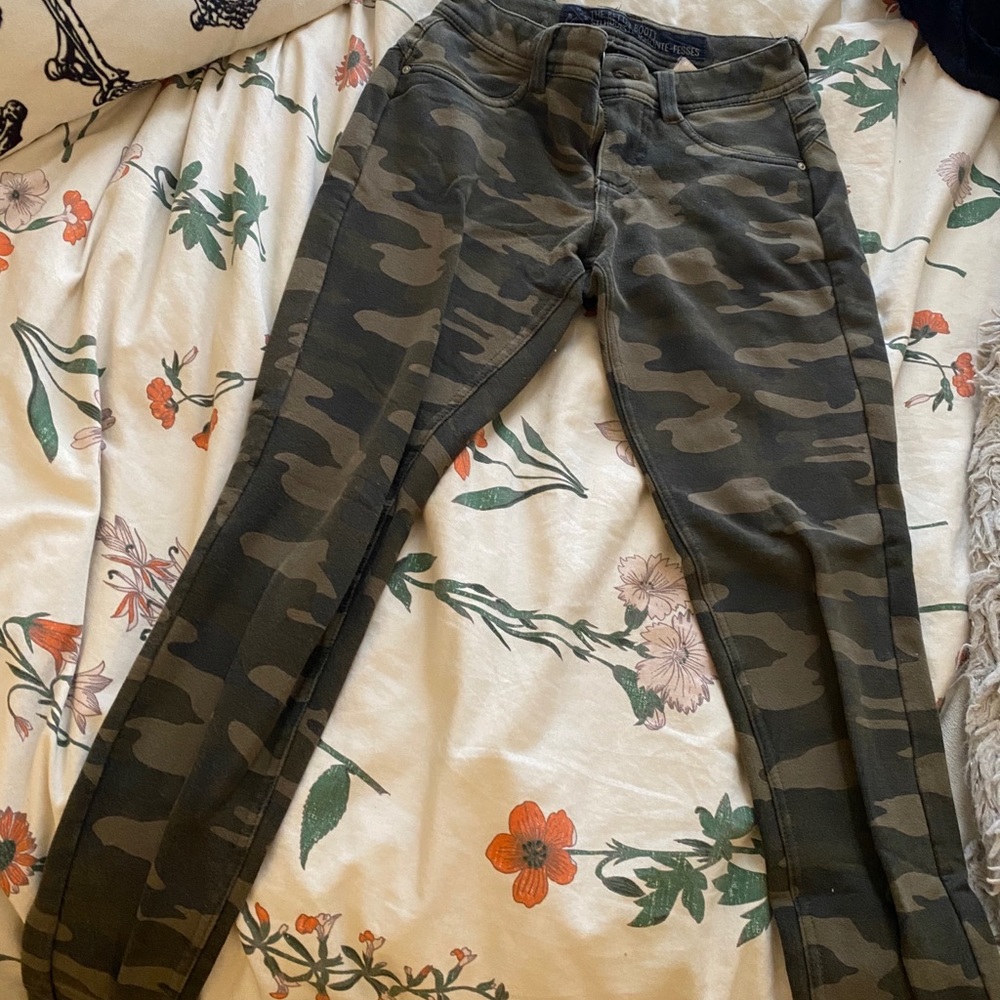 camo jeggings